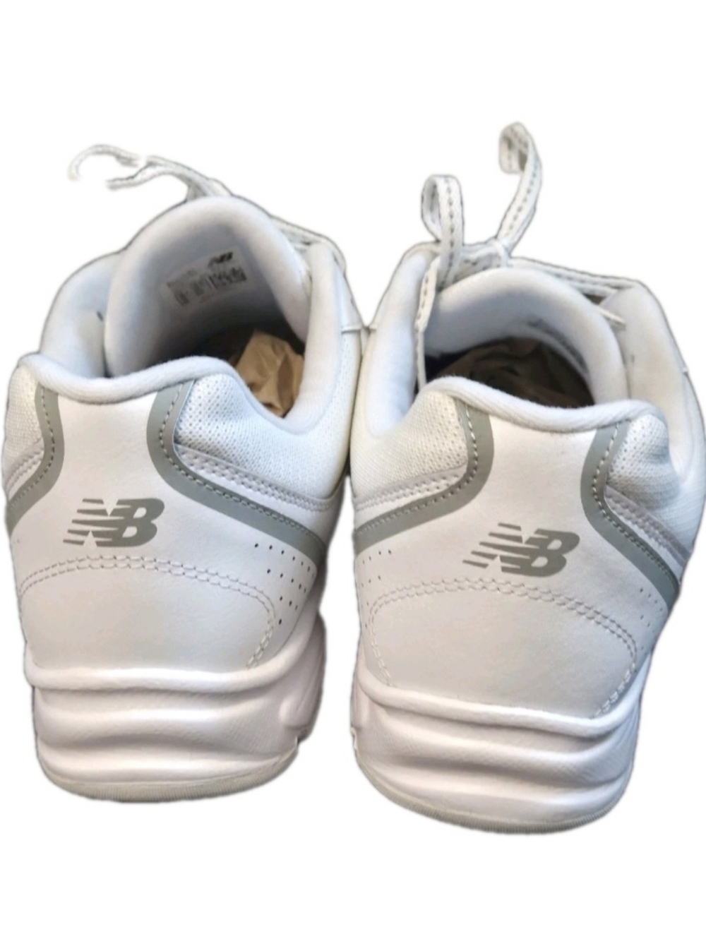New Balance 411 White Wide Width Cross Trainer Sneakers Men's Sz 10.5 Wmns Sz 12 - Picture 10 of 13